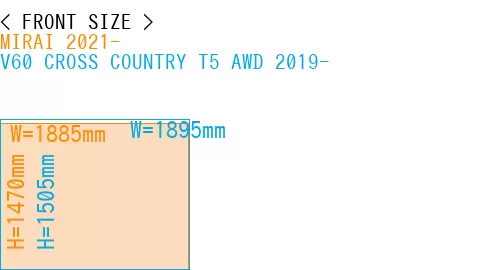 #MIRAI 2021- + V60 CROSS COUNTRY T5 AWD 2019-